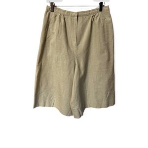 George Masket vintage Y2K silk blend pleated culottes #L30